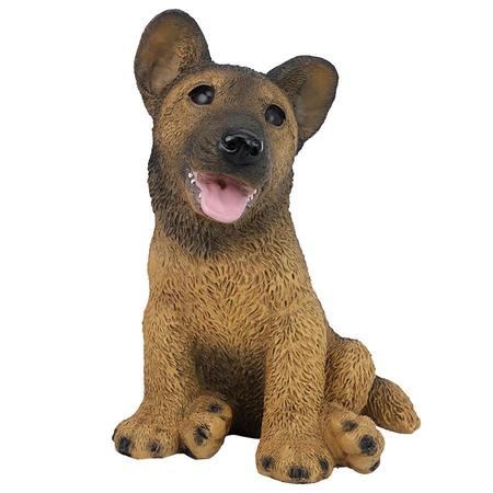 Design Toscano German Shepherd Puppy Dog Statue CF247
